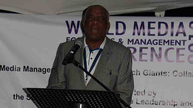 Mr Francis Mdlongwa, Director of the Sol Plaatje Institute for Media Leadership