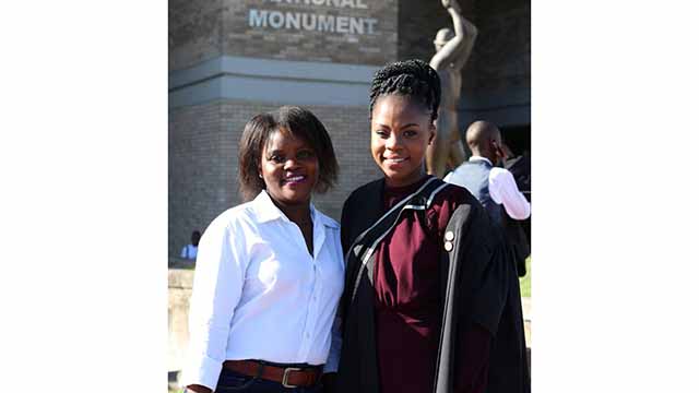 It’s all joy as graduate of Oprah Winfrey’s girls school in South Africa pursues