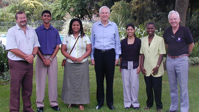 Dr Allan Gray's visit to Rhodes University in 2004