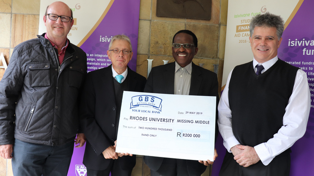 Vice Chancellor accepts R200 000 from GBS